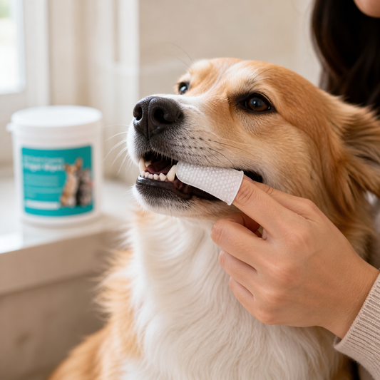 PupSup™ FreshMouth Dental Finger Wipes