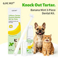 PupSup 3-Piece Pet Dental Care Kit | Fresh Breath & Healthy Gums
