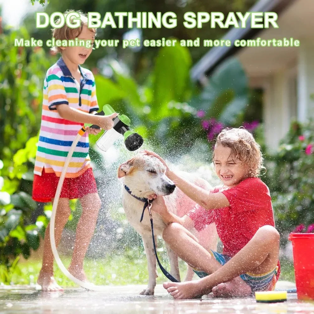 PupSup 8-in-1 Shower Sprayer
