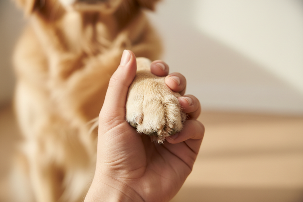 Nail Grinder – paw close-up